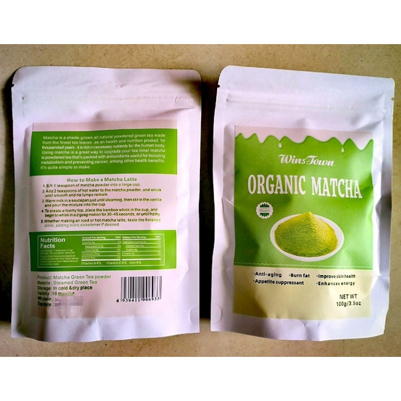 Matcha Tea Factory - Winstown Organic Matcha Tea Natural Supplement Product Matcha in Stock Custom OEM Manufacturer