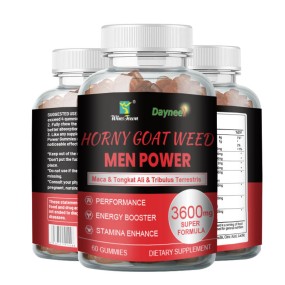 男士能量软糖生产商-可定制玛卡淫羊藿草本爱补充剂