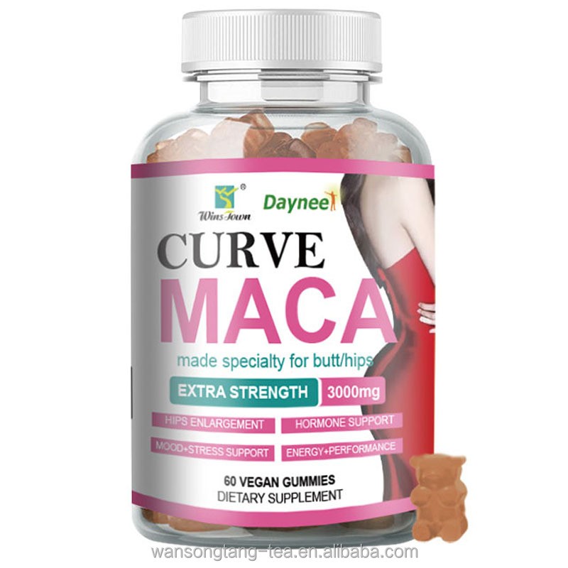 Butt Enhancement Gummies Manufacturer - OEM Black Maca Root BBL Booster