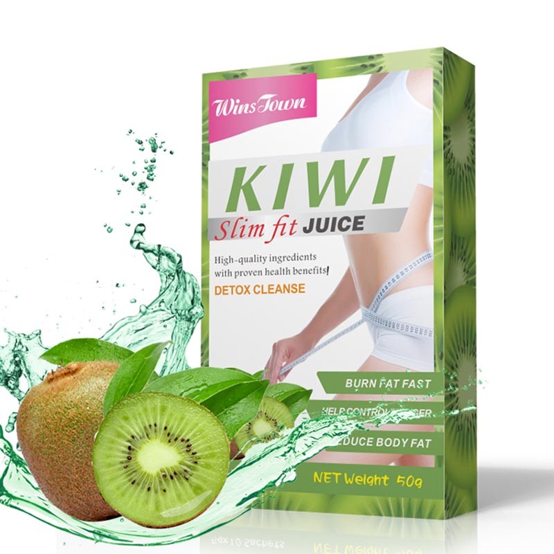 Kiwi Detox Juice Manufacturer - OEM Weight Loss Products Instant Powder Fruit Slim Fit Juice Fiber Supplements