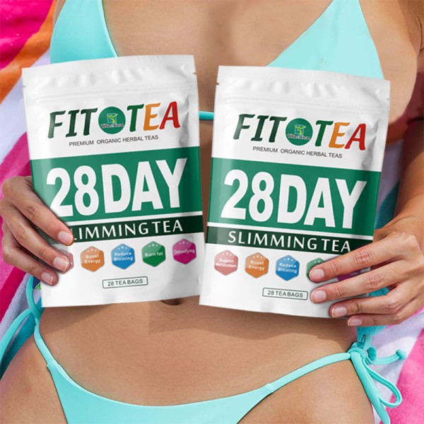 Detox Tea Factory - Fit Tea Slim 28-Day Organic Flat Tummy Belly Detox Tea Bags Herbal Skinny Private Label
