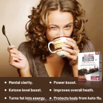 Keto Coffee Factory - Natural Ketogenic Diet Meal Replacement Powder Detox Burning Plus Slim Fat Control