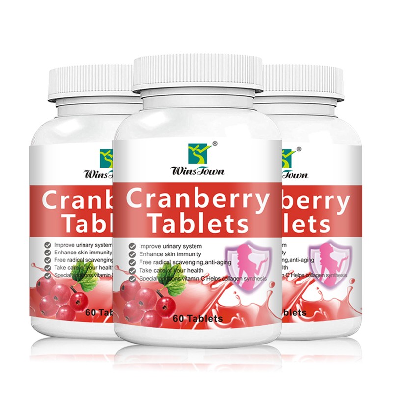 Cranberry Extract Manufacturer - Natural Collagen Synthesis Skin Anti Aging Cranberry Powder Candy Dietary Supplement