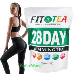 产后瘦身茶生产商-产后瘦身28天健身排毒平坦腹部茶代工定制100%天然中国