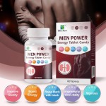 Men Power Tablets Manufacturer - Energy Candy Capsules OEM Natural Peruvian Black Maca Dietary Supplement