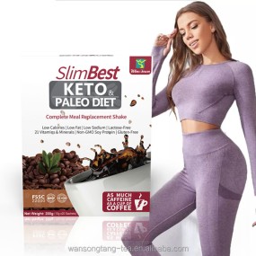 Keto Coffee Factory - Natural Ketogenic Diet Meal Replacement Powder Detox Burning Plus Slim Fat Control