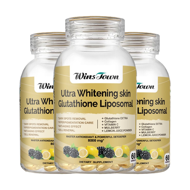 Whitening Softgel Manufacturer - Private Label Ultra Whitening Skin Glutathiones Liposomal Anti Aging Supplement