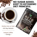 Keto Coffee Factory - for Weight Loss Energy Support Customized Sachet Instant MCT Oil Keto Iced