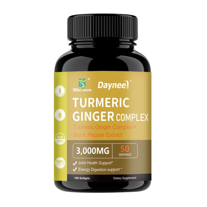 Turmeric Ginger Capsules Factory - Winstown Comolex Softgel Womb Pills Women Supplements