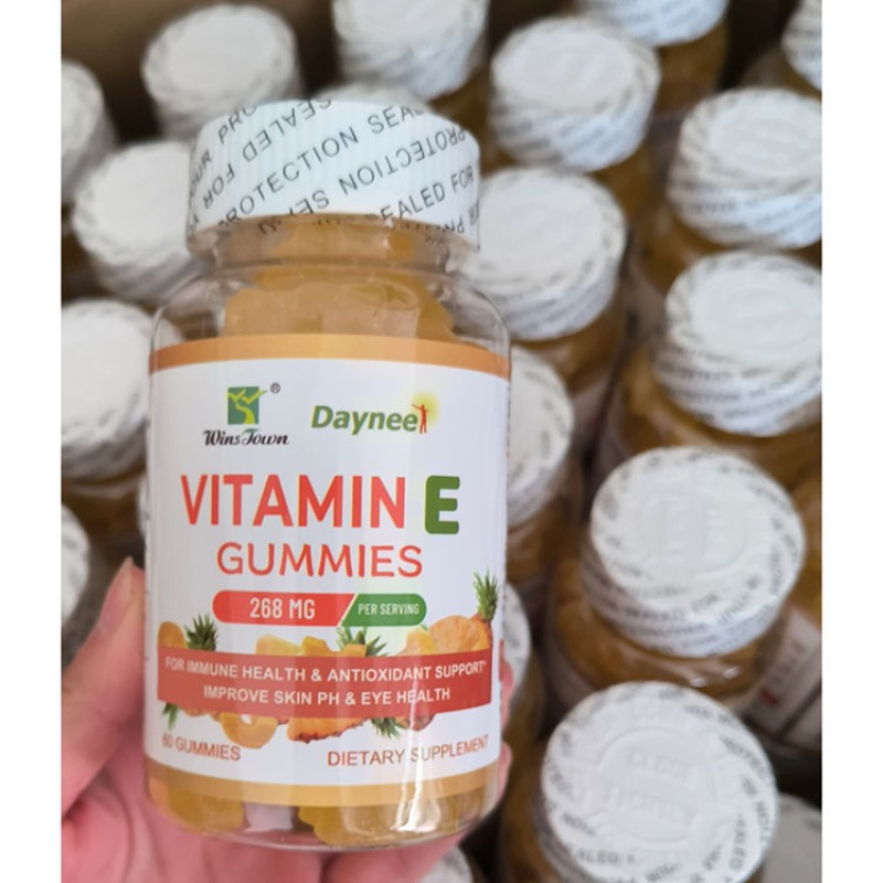 Multivitamin Gummy Factory - Custom OEM Skin Whitening Glow Pills Vitamin E Gummies D3 K2 Gummies