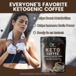 Meal Replacement Powder Factory - KETO Coffee Flat Belly Tummy Ketogenic Diet Detox Fat Burn Slim Control