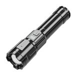 Rechargeable LED Flashlight - High Lumen USB Aluminum Tactical Handheld Torch