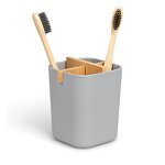 Bamboo Toothbrush Holder - Biodegradable Fibre Compostable Bathroom Cup Tool