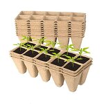 Seed Starter Tray Kit - Biodegradable Pot Seedling Germination Garden Plant Tool
