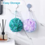 Loofah Bath Sponge - Eco-Friendly 75g GRS Netting Gentle Exfoliation Puff