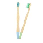 Kids Bamboo Toothbrush - Eco-Friendly BPA-Free Soft Bristle Travel Dental Tool