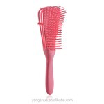Eight-Claw Massage Comb - Multifunctional Salon Curly Plastic Straightening Tool