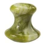 Jade Mushroom Roller - Portable Stone Eye Neck Handheld Facial Relax Tool