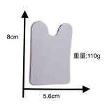 Stainless Steel Gua Sha - Metal Facial Scraping Massage Board Body Tool
