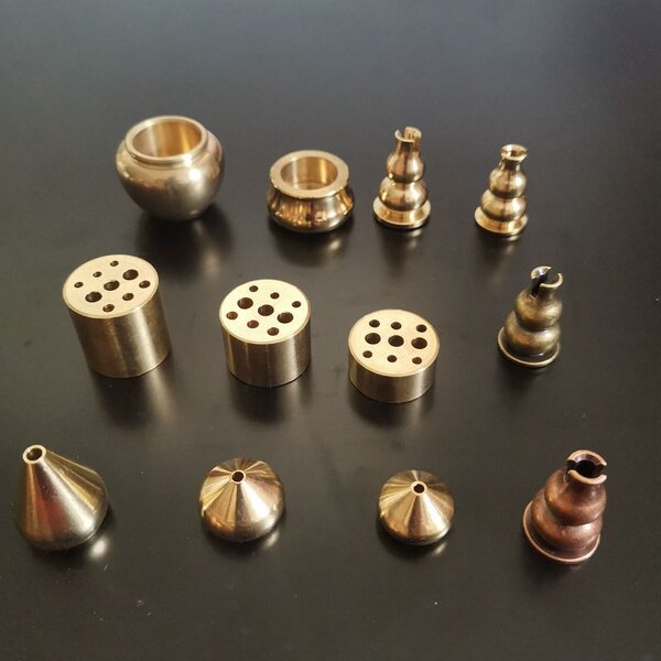 Brass Gourd Incense Stand - Stick Cone Burner Holder Aromatherapy Diffuser Tool