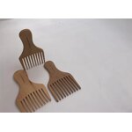 Bamboo Pocket Comb - Natural Custom Wide Tooth Wholesale Grooming Tool