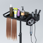 Salon Hairdressing Cart - Direct Supply Metal Armrest Beauty Storage Tool