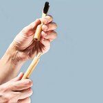 Bamboo Toothbrush - Eco Friendly 100% Natural Replacement Head Dental Tool