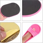 Exfoliating Hair Removal Pad - Portable Arm Face Painless Replacement Sponge Tool