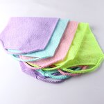 Nylon Back Scrubber - Dual-Sided Exfoliating Bath Towel Shower Washcloth Tool