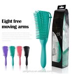 Eight-Claw Massage Comb - Multifunctional Salon Curly Plastic Straightening Tool