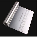 Stainless Steel Dough Scraper - Metal Cake Baking Tool Minimum Order 2pcs