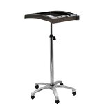 Hair Extension Salon Cart - Height Adjustable Tray Home Beauty Storage Tool
