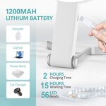 Magnifying Makeup Mirror - 20X/1X Double Sided Folding Handle Blackhead Tool