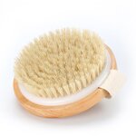 Horsehair Bath Brush - Manufacturer Custom Logo Soft Exfoliating Body Back Tool