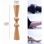 Wood Therapy Roller - Body Back Natural Wood Relaxation Massage Tool