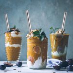 Metal Straw Set - Colorful Reusable Stainless Steel Smoothie Drinkware Tool