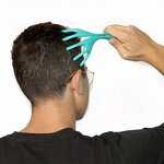 Plastic Scalp Massager - Handheld Tingler Deep Relaxation Head Hair Stimulator