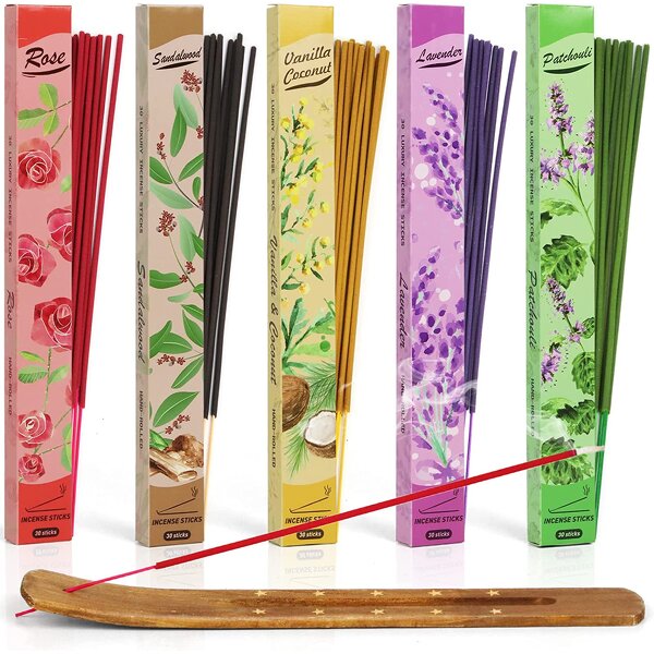 Unscented Incense Stick - Hem Sandalwood Bamboo Aromatherapy Fragrance Tool