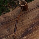 Bamboo Water Ladle - Long Handle Dipper Home Kitchen Garden Tea Ceremony Tool
