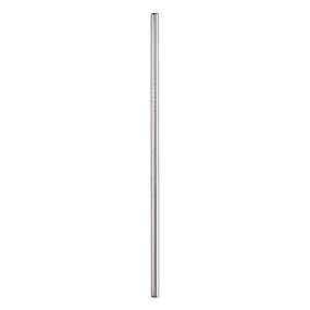 Stainless Steel Straw - Eco-Friendly 215mm Reusable Bar Accessory Custom Logo