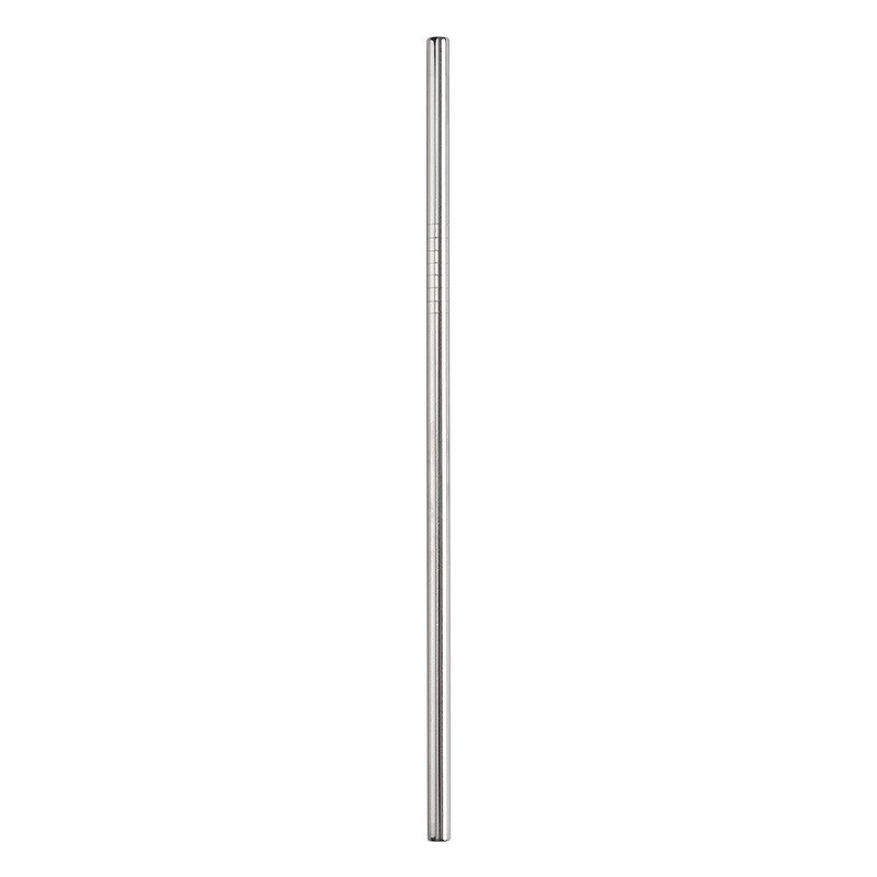 Stainless Steel Straw - Eco-Friendly 215mm Reusable Bar Accessory Custom Logo