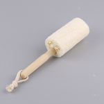 Loofah Cup Brush - Home Kitchen Wooden Handle Bottle Bowl Pot Cleaning Tool