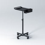 Salon Hairdressing Cart - Direct Supply Metal Armrest Beauty Storage Tool