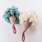 Loofah Back Scrubber - Bath Shower Sponge Exfoliating Body Accessory Tool
