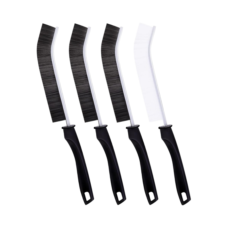Crevice Cleaning Brush - 4Pcs Bristle Multifunctional Kitchen Bathroom Grout Tool