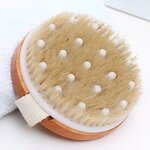 Wooden Dry Body Brush - Wholesale Premium Exfoliating Shower Massage Tool