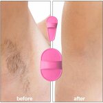 Exfoliating Hair Removal Pad - Portable Arm Face Painless Replacement Sponge Tool