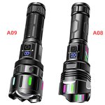 Type-C LED Flashlight - High Power Rechargeable Super Bright Camping Fishing Tool