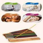 Unscented Incense Stick - Hem Sandalwood Bamboo Aromatherapy Fragrance Tool