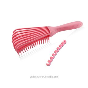 Eight-Claw Massage Comb - Multifunctional Salon Curly Plastic Straightening Tool